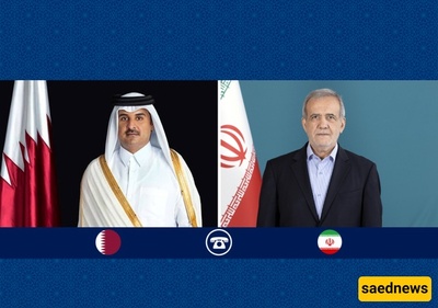 Pezeshkian to the Emir of Qatar: The People of Iran Defend their Legitimate Rights