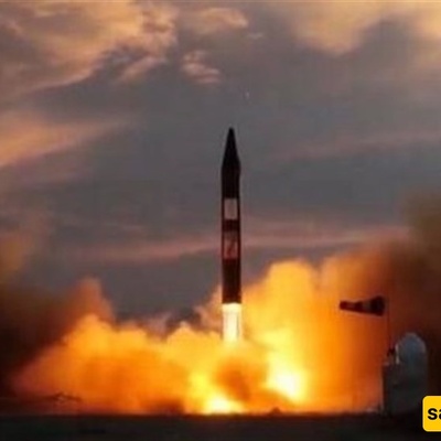 The First Use Of The Kheibar Shekan Missile With Multiple Warheads In The Attack On Israel