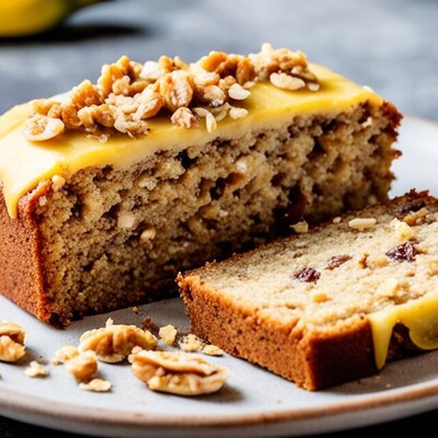 How to Make Irresistible Banana and Walnut Cake