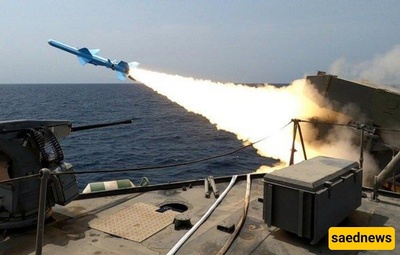 Iranian Cruise Missiles Blast Their Targets During Eqtedar 1404 Exercise