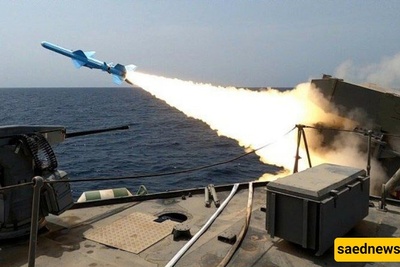 Iranian Cruise Missiles Blast Their Targets During Eqtedar 1404 Exercise