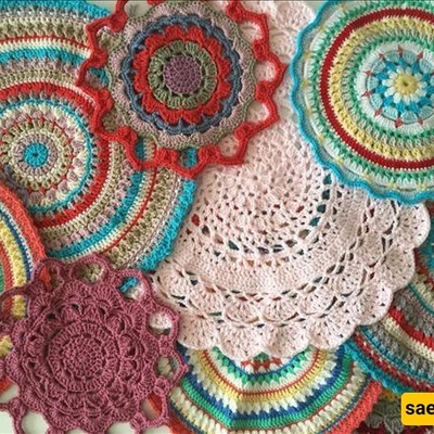 Several Authentic and Beautiful Traditional Crochet Ideas for the Home Décor of Discerning Iranian Women + Images