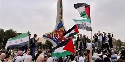 Syrians Rally in Damascus Demanding Rise against Israel, Liberation of Golan