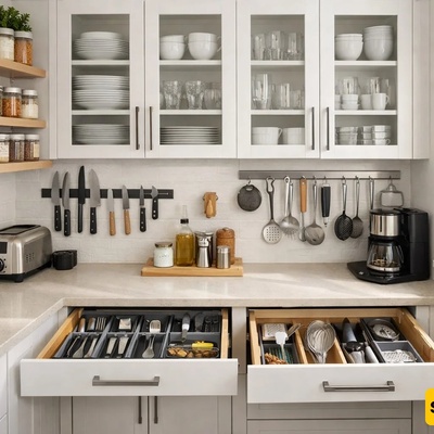 How To Make A Small Kitchen More Functional And Organized