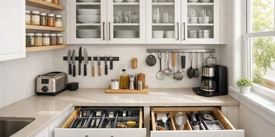 How To Make A Small Kitchen More Functional And Organized