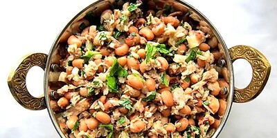 How to Make Tuna Salad with Black Eyed Beans