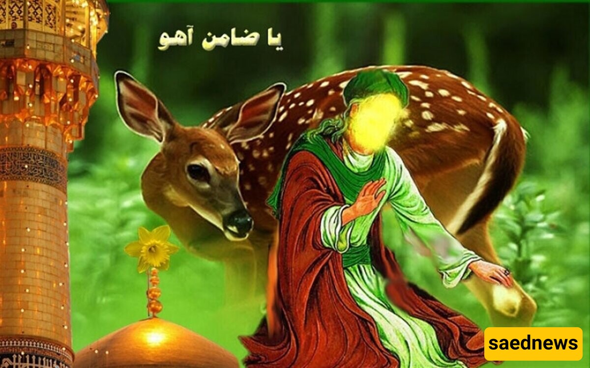 Why is Imam Reza (AS) called "The Guarantor of the Gazelle"?