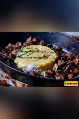 This Baked Brie Trick Turns Roasted Mushrooms Into a Dinner Worth Forgetting the Rest For