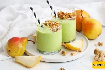 How to Make a Delicious Café-Style Apple and Pear Smoothie