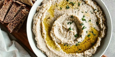 If You Want Your Party Table To Be Creative, Make This Eggplant Dip