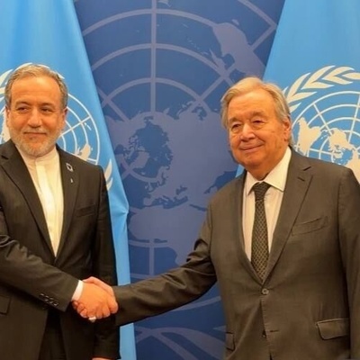 Araghchi Holds Talks with UN Secretary-General in New York
