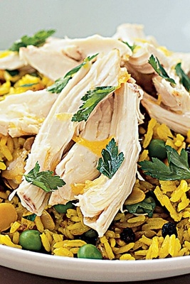 How to Make Chicken and Pea Rice!