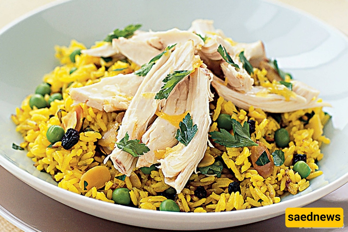 How to Make Chicken and Pea Rice!
