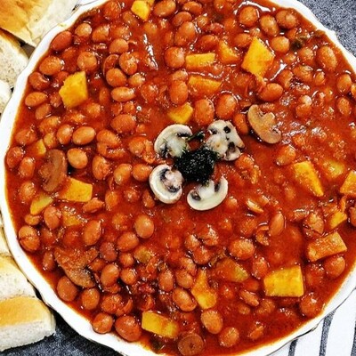 How to Make Pinto Bean Stew with Potatoes and Mushrooms – The Best Power Breakfast / Amazing Taste, Incredible Energy! + Video