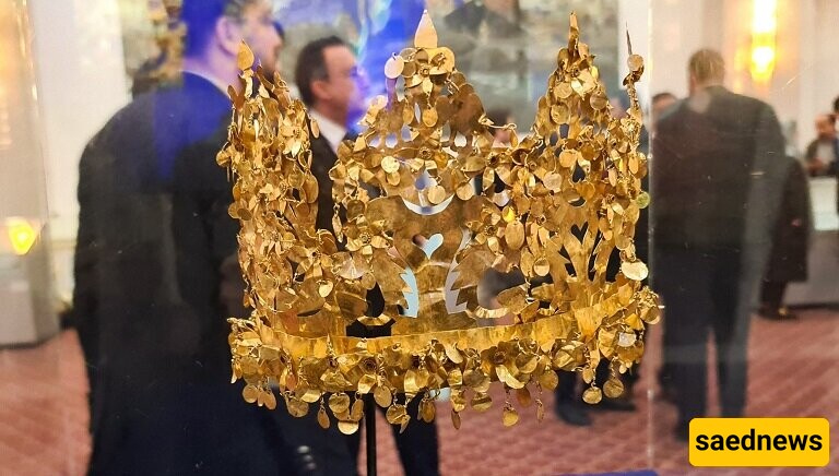 The Discovery of the Largest Treasure of Bakhtari gold in Afghanistan; the Most Beautiful Golden Crown in the World Found in a Tomb + photo.