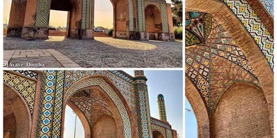 The Old Tehran Gate in the City of Qazvin and Its Attractions!