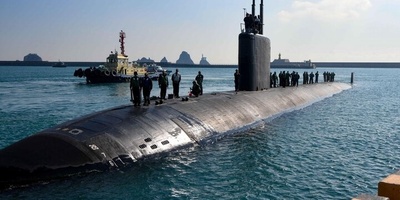 US Nuclear Submarine Docks at South Korean Port