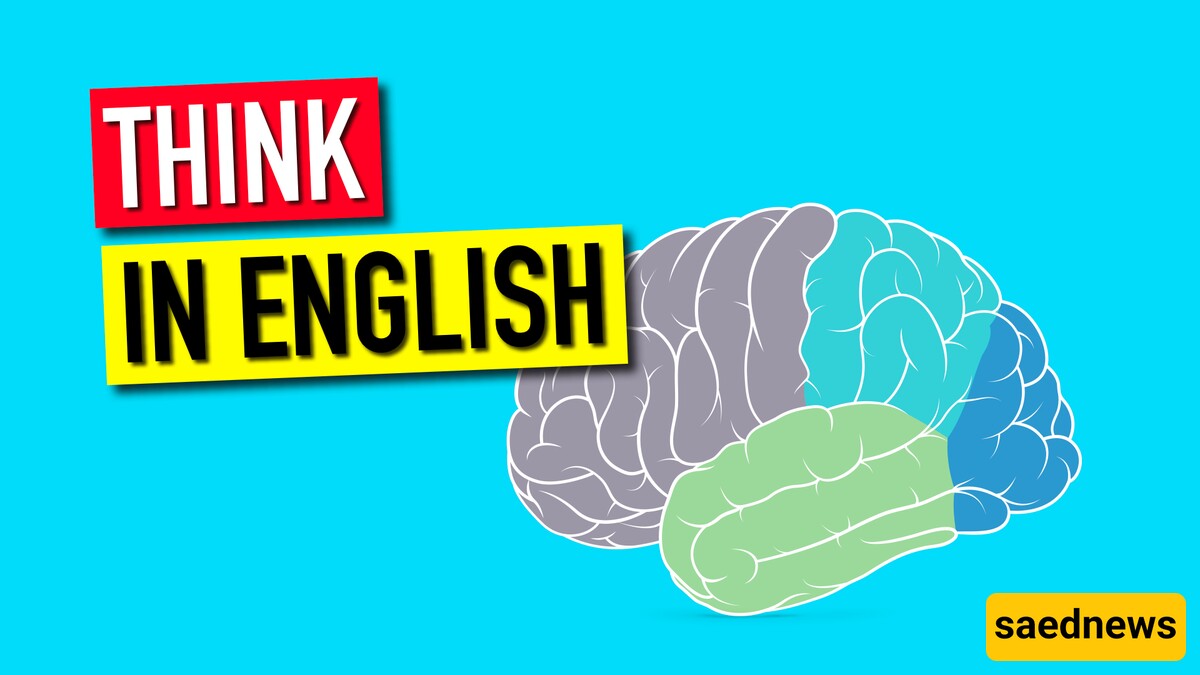 think in english