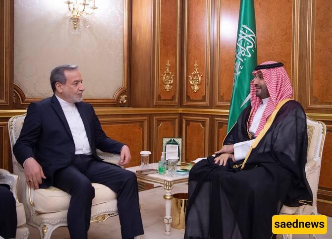 Iranian FM Araqchi Meets Saudi Crown Prince in Surprise Diplomatic Shift