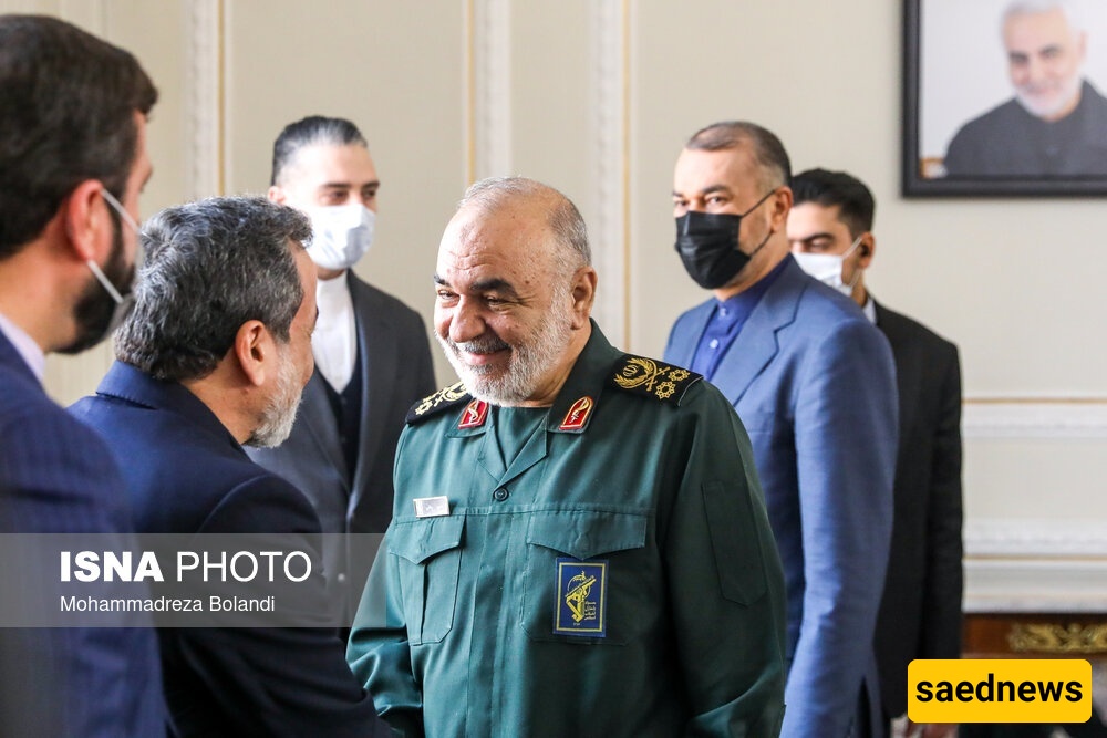 Araqchi’s Solemn Farewell to General Salami Symbolises Iran’s Defiant Unity