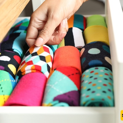 How to Organize a Sock Drawer Without Buying an Organizer