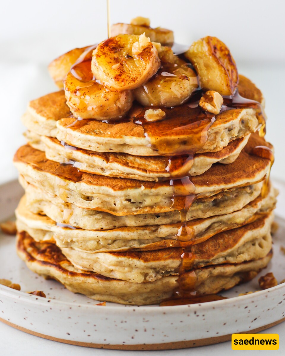 The Best Banana Pancakes Recipe You'll Ever Try!