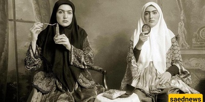 An Interesting Image of Makeup Tools from the Qajar Era