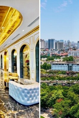 Revealing the Hotel Where Everything is Crafted from 24-Carat Gold — From the Bathtub and Toilet to the Food Served! The Ultimate Destination for Gold-Loving Women!