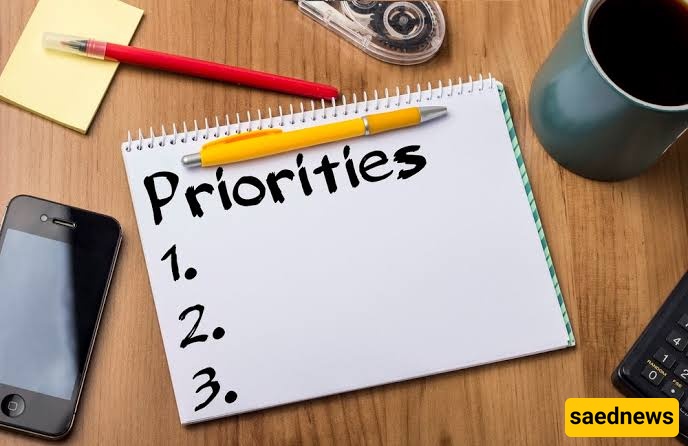 Set Priorities on the List