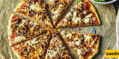 Restaurant-Style Meat and Mushroom Pizza Recipe in a Pan
