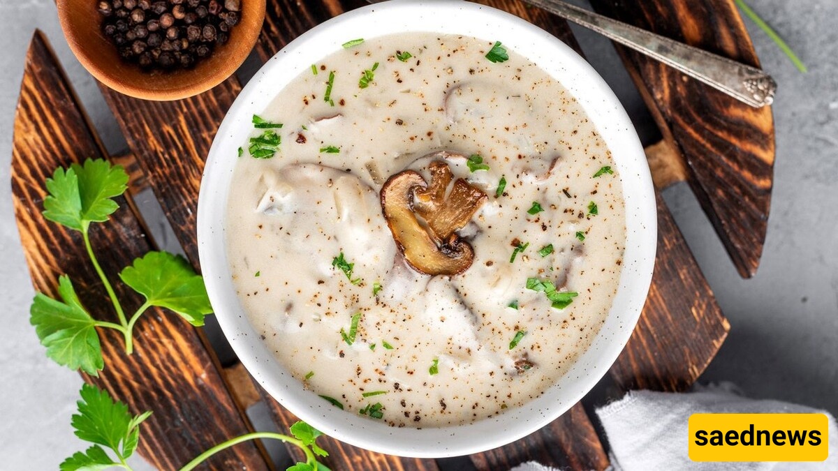How to Make Restaurant-Style Milk and Mushroom Soup | Delicious, Creamy, and Unique for Every Taste! + Video