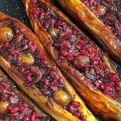 How to Make Eggplant Stew with Pomegranate Paste
