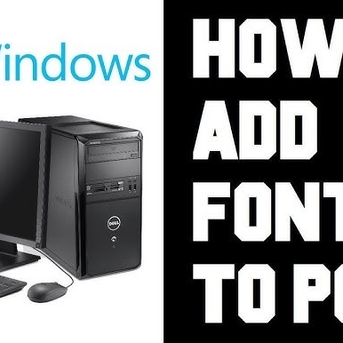 Simple Visual Guide to Installing Fonts on a Computer