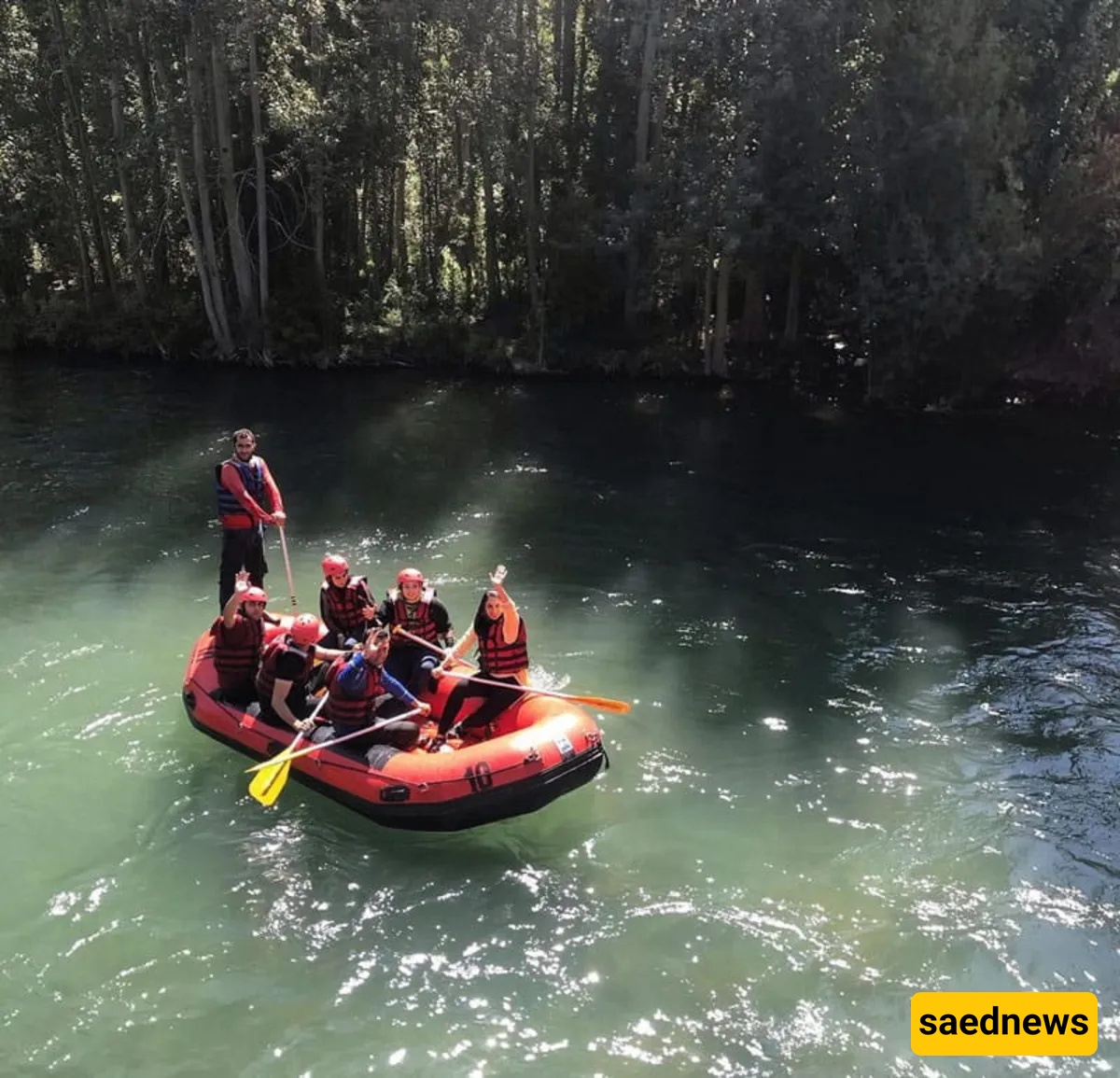 Zayandeh‑Rud Rafting