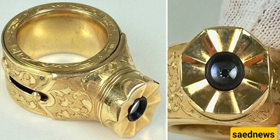 Former Soviet-Era Spy Ring Equipped with a Built-in Camera (Photo)