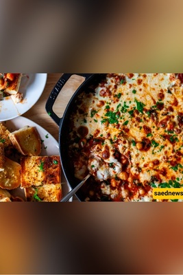 Ziti Chickpeas with Sausage & Kale — Pizza-Bean Magic in One Cheesy Pan