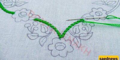 Introduction to the Beautiful Art of Qeytan Doozi (Braid Embroidery)