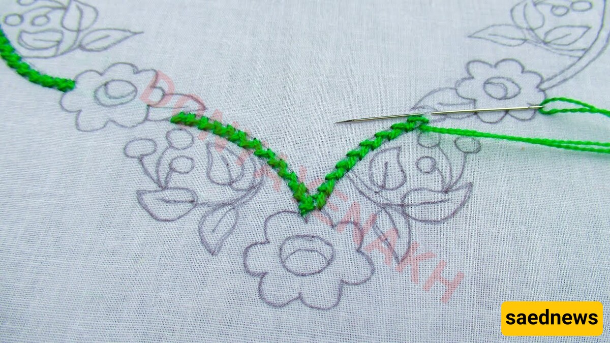 Introduction to the Beautiful Art of Qeytan Doozi (Braid Embroidery)