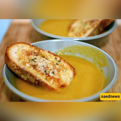 Winter Squash Soup with Gruyère Croutons — Cozy Bowl, Crisp Topping, No Sugar Overload