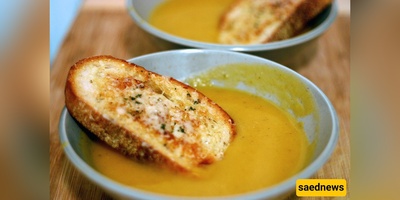 Winter Squash Soup with Gruyère Croutons — Cozy Bowl, Crisp Topping, No Sugar Overload