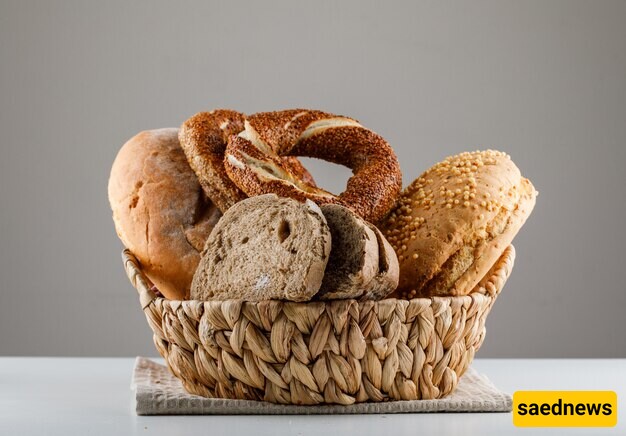 A basket of pastries 