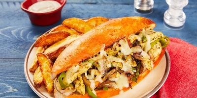 Chicken Sandwich | How to Make a Chicken Sandwich with Roasted Potatoes