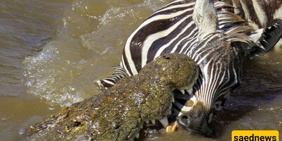 Wildlife: Wildlife Documentary of Animals / A Zebra's Face Torn Off by River Crocodiles + Video