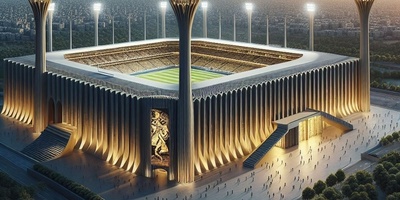 Stunning Stadium Design Inspired by Majestic Persian Architecture: Persepolis Splendor Reimagined + Photos