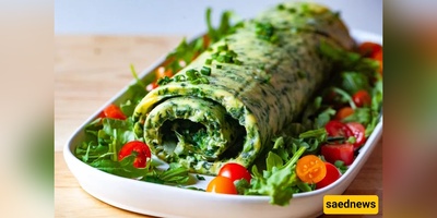 I Rolled an Omelet Like a Yule Log — Spinach, Cheddar & 15 Minutes to Brunch Drama!+VIDEO