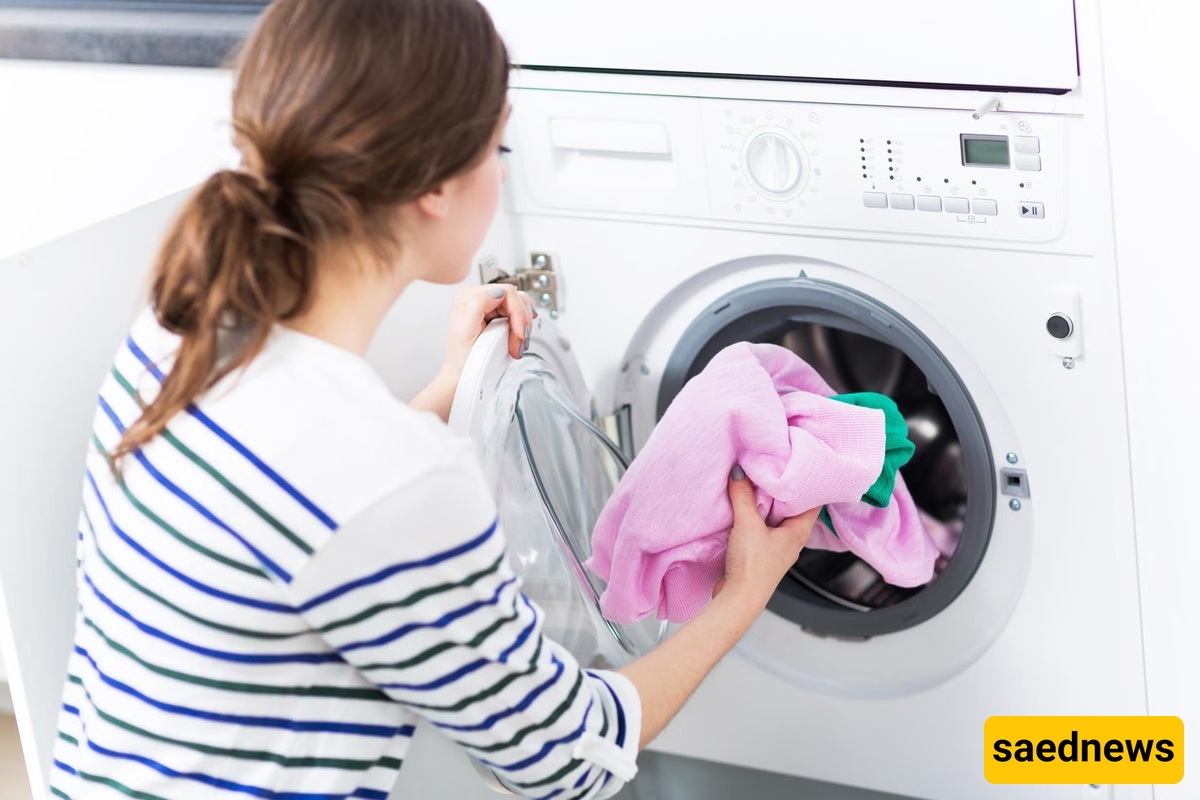 washing clothes