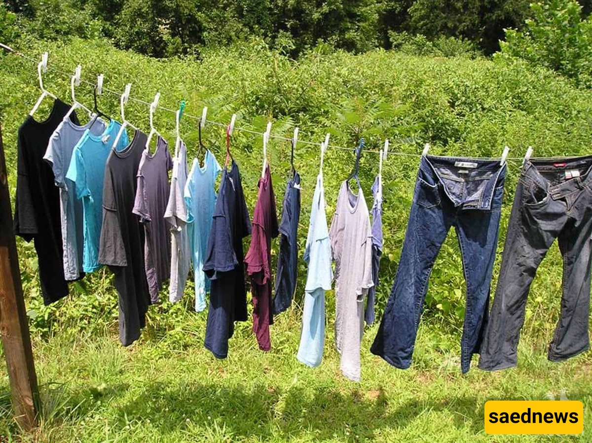 Leave Enough Space Between Clothes