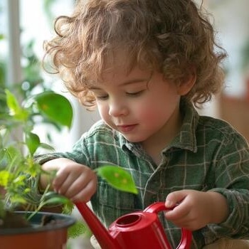 How to Encourage Children to Care for Plants