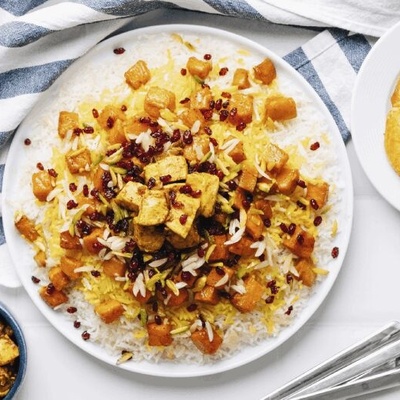 How to Make Pumpkin Rice with Chicken✅