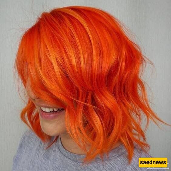 Orange Hair Color 